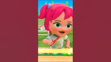 #Shorts Learn Numbers with Color Rings Game | 3D Kids Educational videos | Super crazy kids 2024