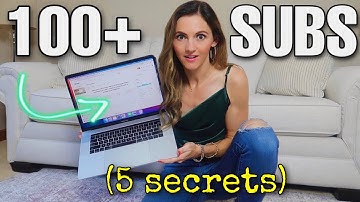 How to Grow 100 Subscribers EVERY DAY on YouTube with Minimal Effort! (WATCH THIS & Start)