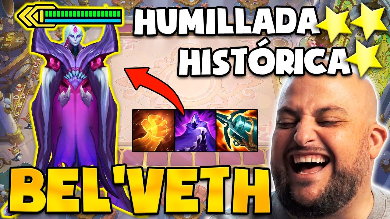 😱 ¡BEL'VETH ÉPICA al 3 HUMILLA a  FRANCÉS TÓXICO! - TFT Set 16