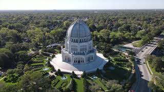 Bahai Temple 360, near Chicago, IL