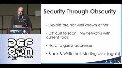 Defcon 18 - Implementing IPv6 at ARIN - Matt Ryanczak - Part .mov