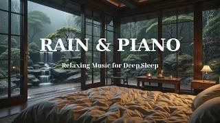 Gentle Rain Sounds & Soft Piano | Stress Relief, Meditation & Healing Music screenshot 4