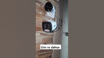 Unv vs Dahua #cctv #unv #vs #dahua