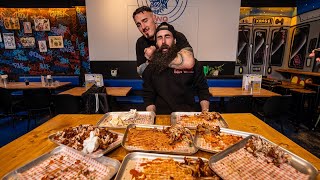 TRYING TO BEAT AN ALL YOU CAN EAT WING RECORD VS UFC HEAVYWEIGHT CHAMP TOM ASPINALL | BeardMeatsFood