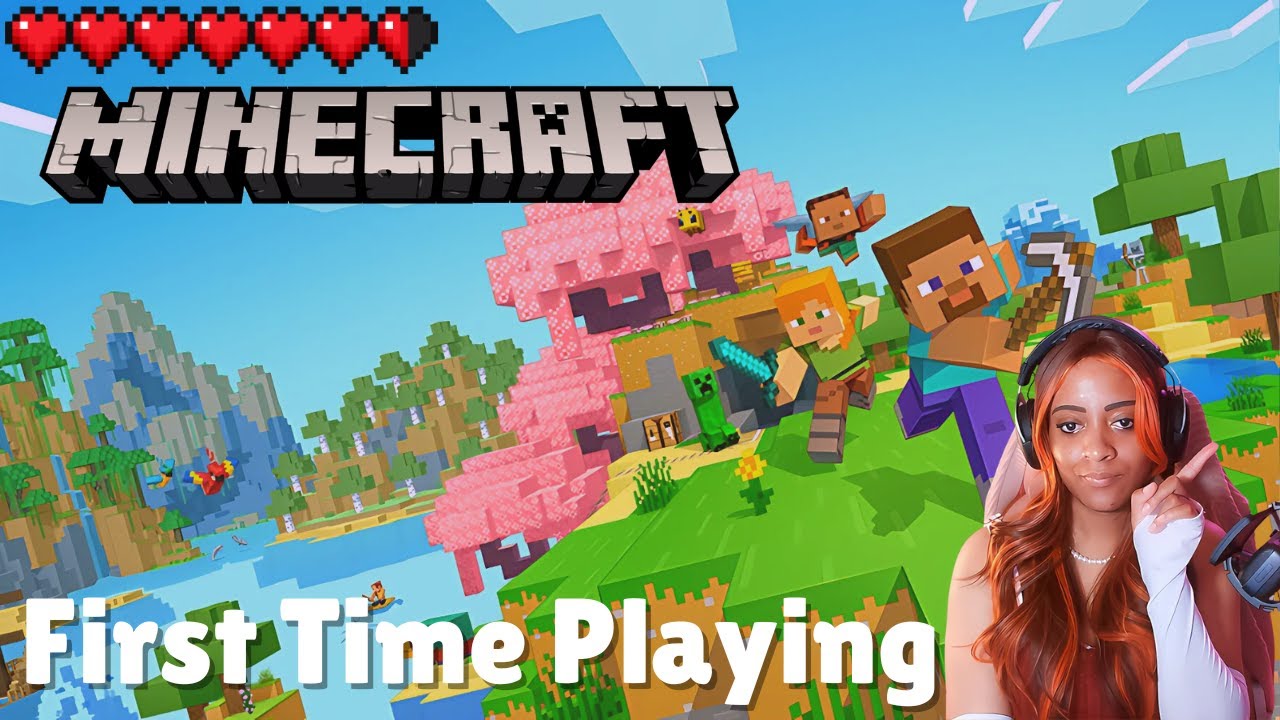 When you play Minecraft for the first time - YouTube
