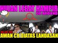 FULL ATC TEXT - HUJAN LEBAT HAMPIR GO AROUND