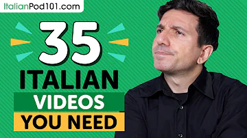35 Beginner Italian Videos You Must Watch | Learn Italian