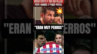 💥👉DIEGO COSTA Y SUS BATALLAS CONTRA PEPE Y RAMOS y PIQUÉ Y PUYOL #atleticomadrid #barça #realmadrid