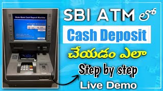 How To Deposit Cash Easily In Sbi Cash Deposit Machine Sbi Cash Deposit In Atm Machine 2022