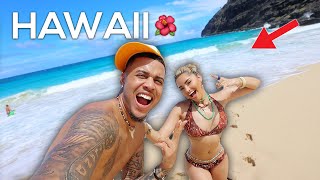 SURPRISING MY GIRLFRIEND WITH A TRIP TO HAWAII!! 🌺 **SHE'S HAPPY!!**