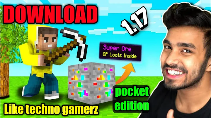 How to download minecraft but ores drop op items mod in Minecraft pocket edition 1.17 in hindi