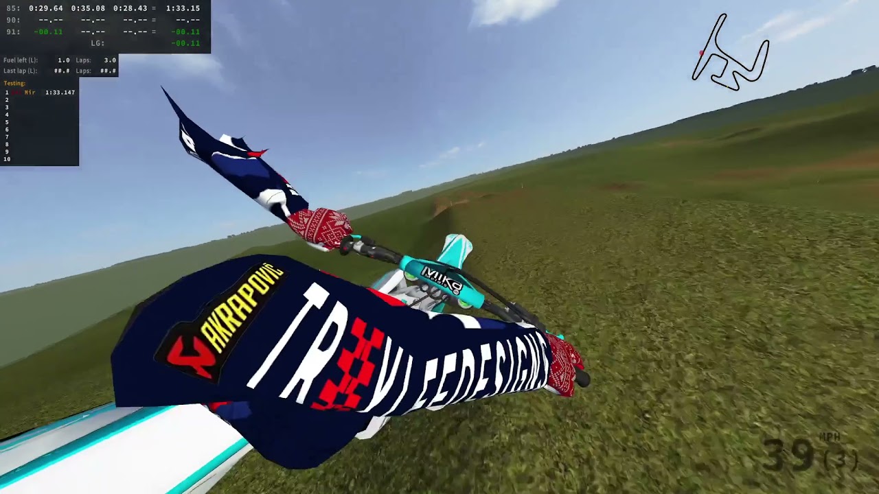 Mx Bikes | Sandbox fast lap 