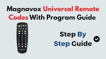 Magnavox Universal Remote Codes with Program Guide 2025