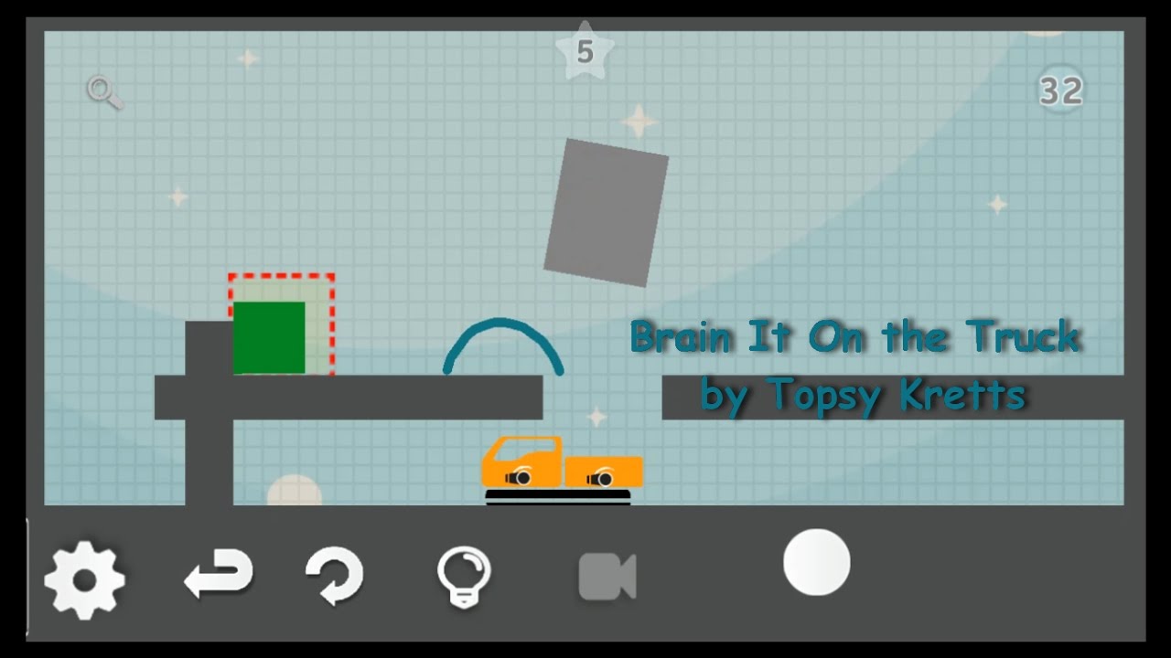 Brain It On the Truck level 32 space 5 stars