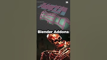 Blender wrap objects onto another object surface 💀
