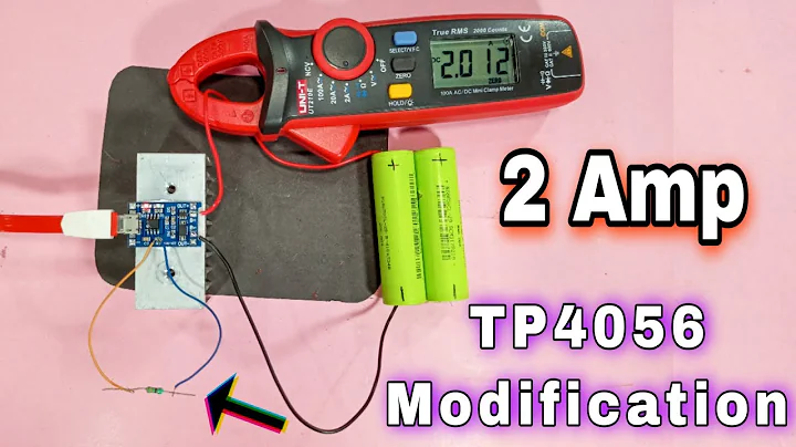 How to Get 2 Amp Charging Current from Single TP4056 Charging Module (Hindi)