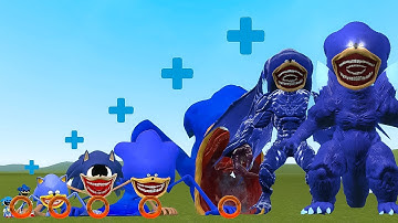 EVOLUTION OF ALL NEW SONIC SMILING CRITTERS POPPY PLAYTIME CHAPTER 3? In Garry