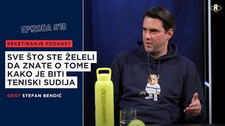 Reketiranje #10: Novak je tokom bombardovanja svaki dan igrao tenis na Partizanu | Stefan Bendić