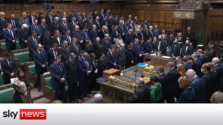 MPs hold a minute's silence for Sir David Amess