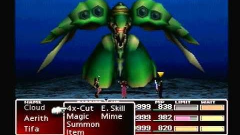 [E] ohyea vs. Emerald Weapon Final Fantasy 7 Part 2