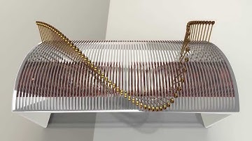 Linkages - A SolidWorks PhotoView 360 Rendering