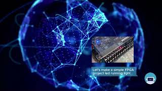 Led Running Light using DE1-SoC board