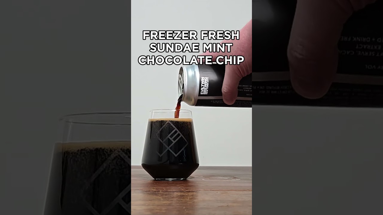 FREEZER FRESH SUNDAE - MINT CHOCOLATE CHIP from Evil Twin #beer #craftbeer #beerreview #shorts