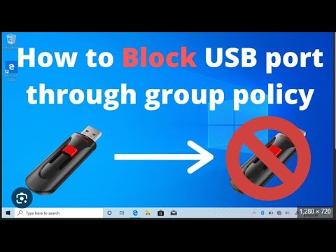 How to Disable USB Storage Devices in Windows 10 | Group Policy & Registry Editor