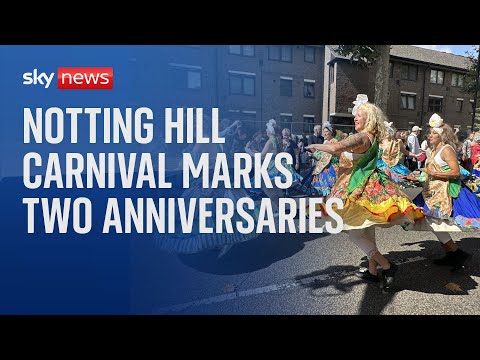 Notting Hill carnival marks 75th anniversary of Empire Windrush