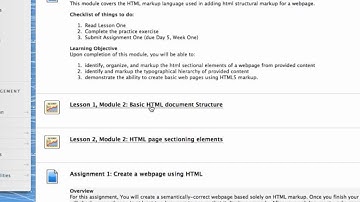 Welcome to Module 2, Basic Web Design