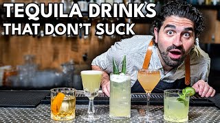5 Easy Tequila Cocktails that Aren't The Margarita