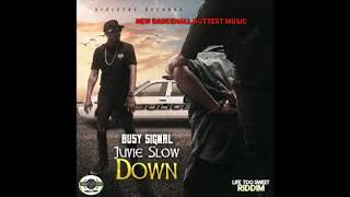 Busy Signal- Juvie Slow Down [ Audio] October 2020