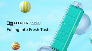 Geek Bar S6000 Rechargeable Disposable | Best Vape News