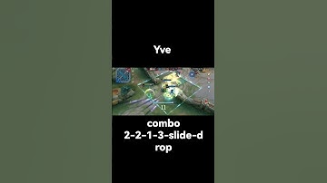 Yve combo tutorial #mobilelegends #Yvecombotutorial #yve