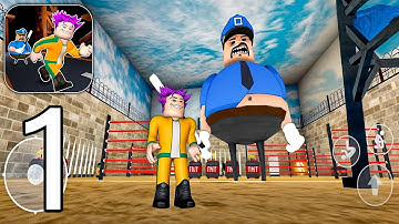 Prison Escape Obby Challenge - Gameplay Walkthrough Part 1 (Android, iOS)