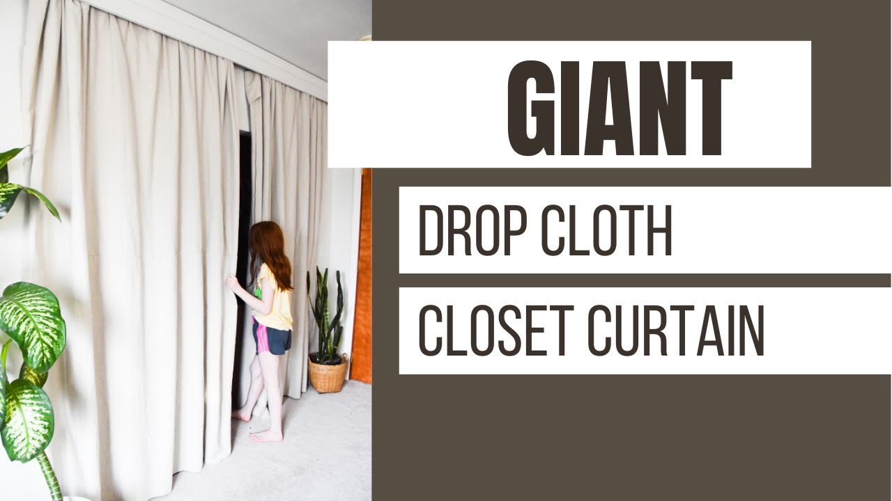 Dropcloth Closet Curtain Budget Friendly Door Alternative You