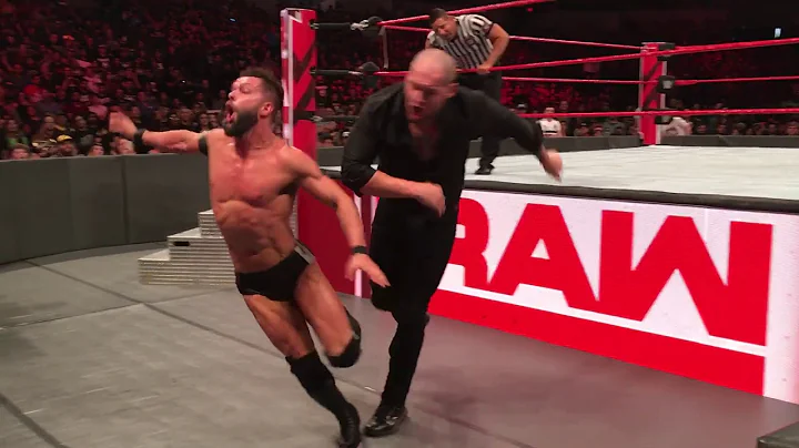 WWE Monday Night RAW (San Diego) - June 25 2018 KO/Strowman vs Balor/Corbin
