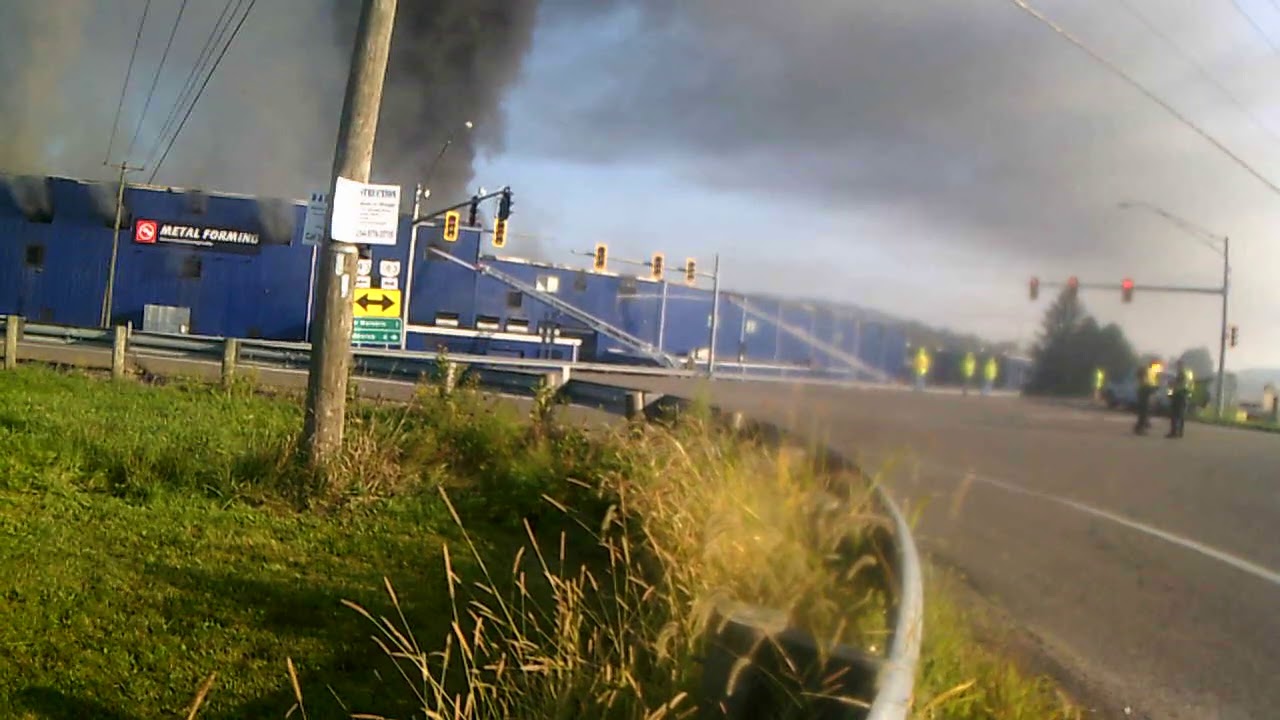 Fire at Colfor Manufacturing Malvern, Ohio on 9/22/2020 004 YouTube