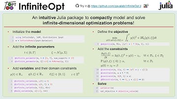 Modeling Infinite-Dimensional Problems with InfiniteOpt.jl