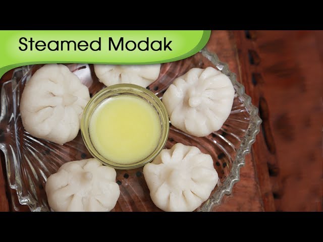Ukdiche Modak - Steamed Modak - Sweet Coconut Dumpling - Ganesh Festival Special Sweet Dish Recipe | Rajshri Food