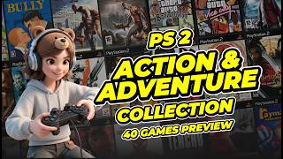 Ps2 Action Adventure Collection 40 Games Preview