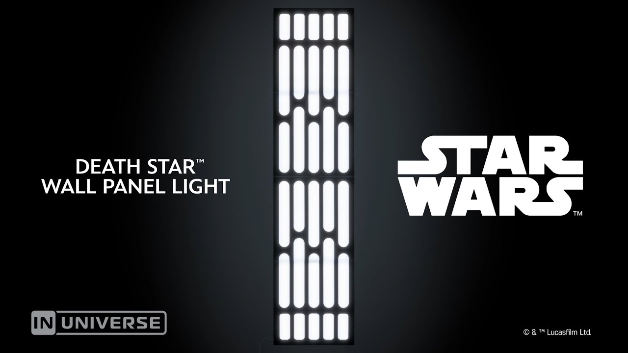 Star Wars™ Death Star™ Wall Panel Light – Join the Dark Side