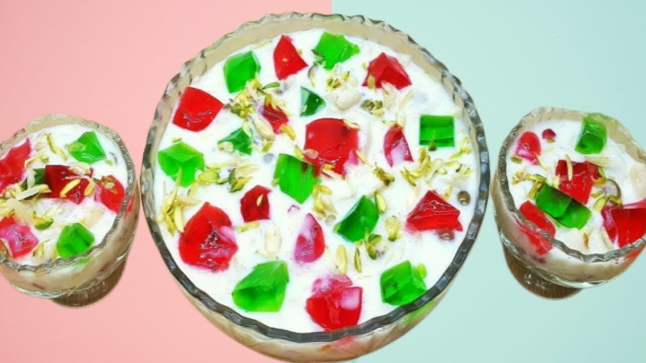 Lab e Shireen Recipe By Food & Politics Delicious Sweet Dish YouTube