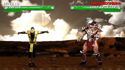 Mortal Kombat Project Solano Edition 2024 - SCORPION Gameplay Playthrough