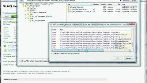 Introduction to FLL NXT Navigation Software Repository - Part2