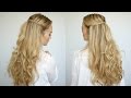 Simple Braided Hairstyles For Long Hair - Mini Braids + Beach Waves