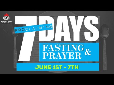 | WCI HOUSTON | 7 DAYS PRAYER AND FASTING | DAY 6 | 06-06-2020 |