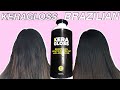 DIY HAIR TREATMENT AT HOME USING KERAGLOSS BRAZILIAN BLOWOUT WITH ARGAN OIL!| AYA BALBUENA