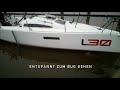 Getting a L30 Yacht out of the water on a slip-trailer