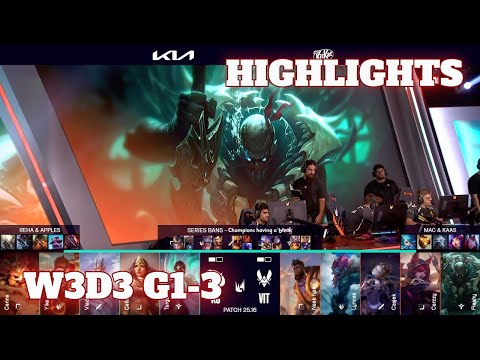 KC vs VIT - Game 3 Highlights | Week 3 Day 3 LEC Summer 2025 | Karmine Corp vs Vitality G3 W3D3